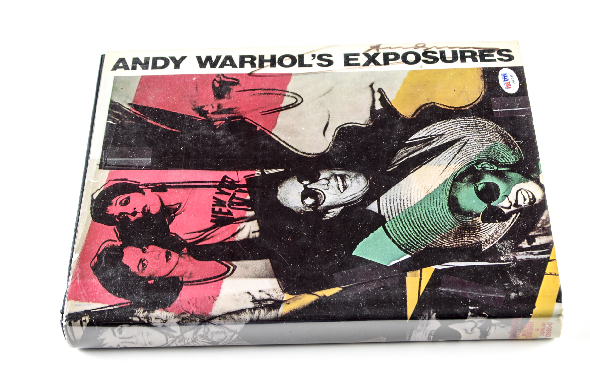 "Andy Warhol's Exposures" First Printing Hardcover Signed by Warhol
