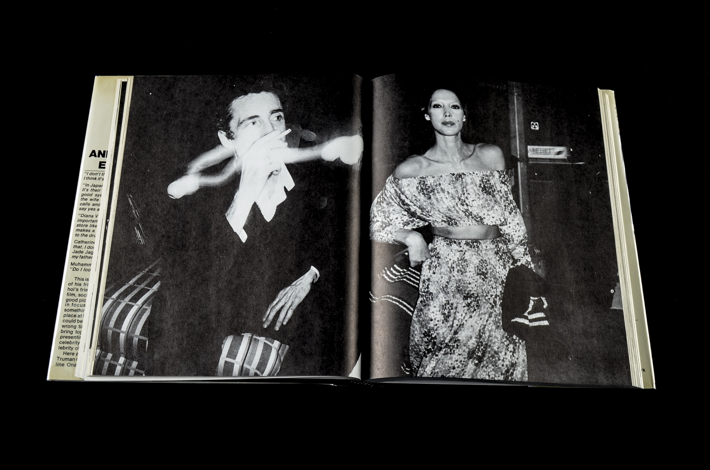 "Andy Warhol's Exposures" First Printing Hardcover Signed by Warhol