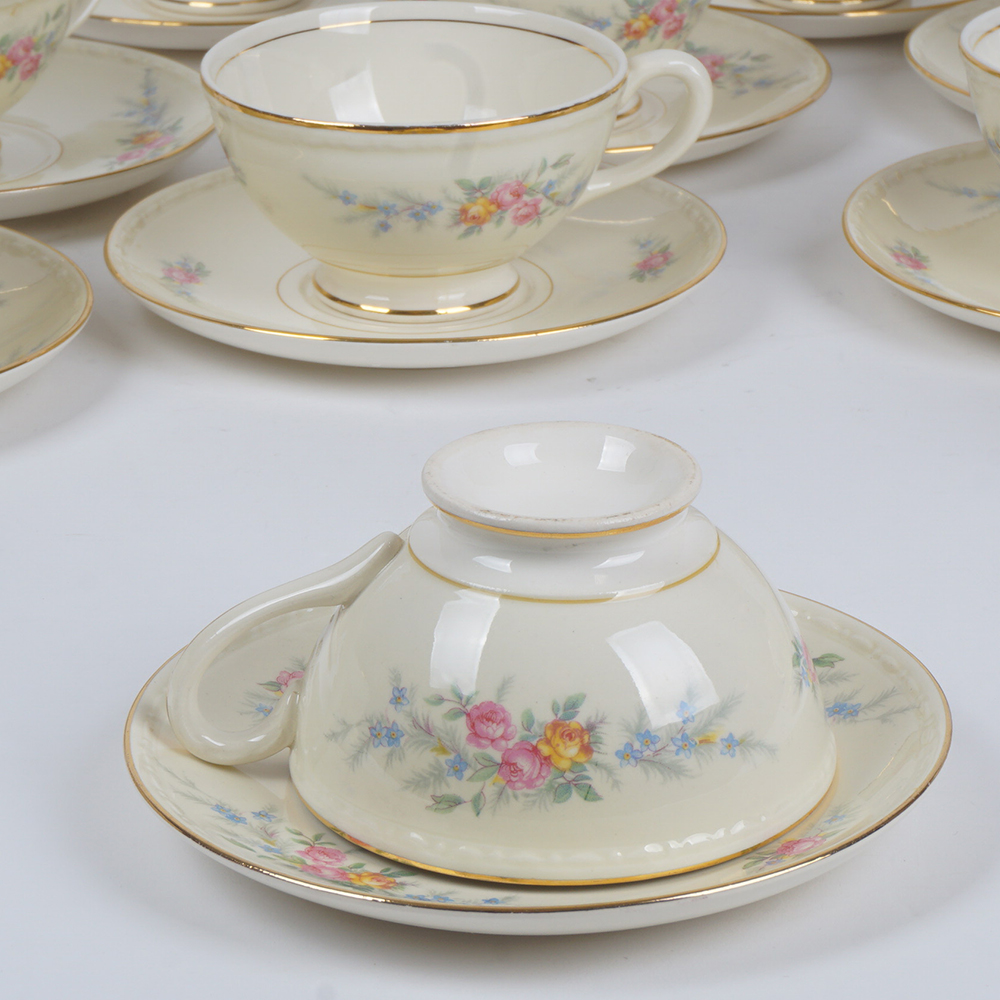 Homer Laughlin "Countess" Georgian Eggshell China Set