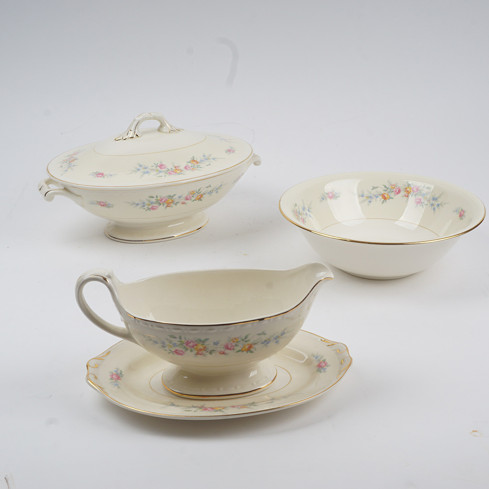 Homer Laughlin "Countess" Georgian Eggshell China Set