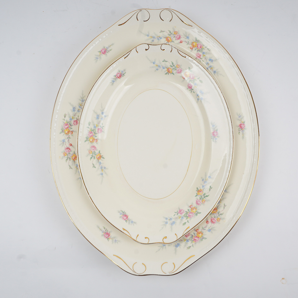 Homer Laughlin "Countess" Georgian Eggshell China Set
