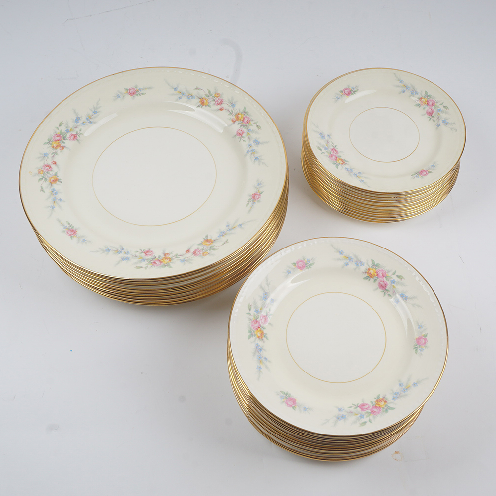 Homer Laughlin "Countess" Georgian Eggshell China Set