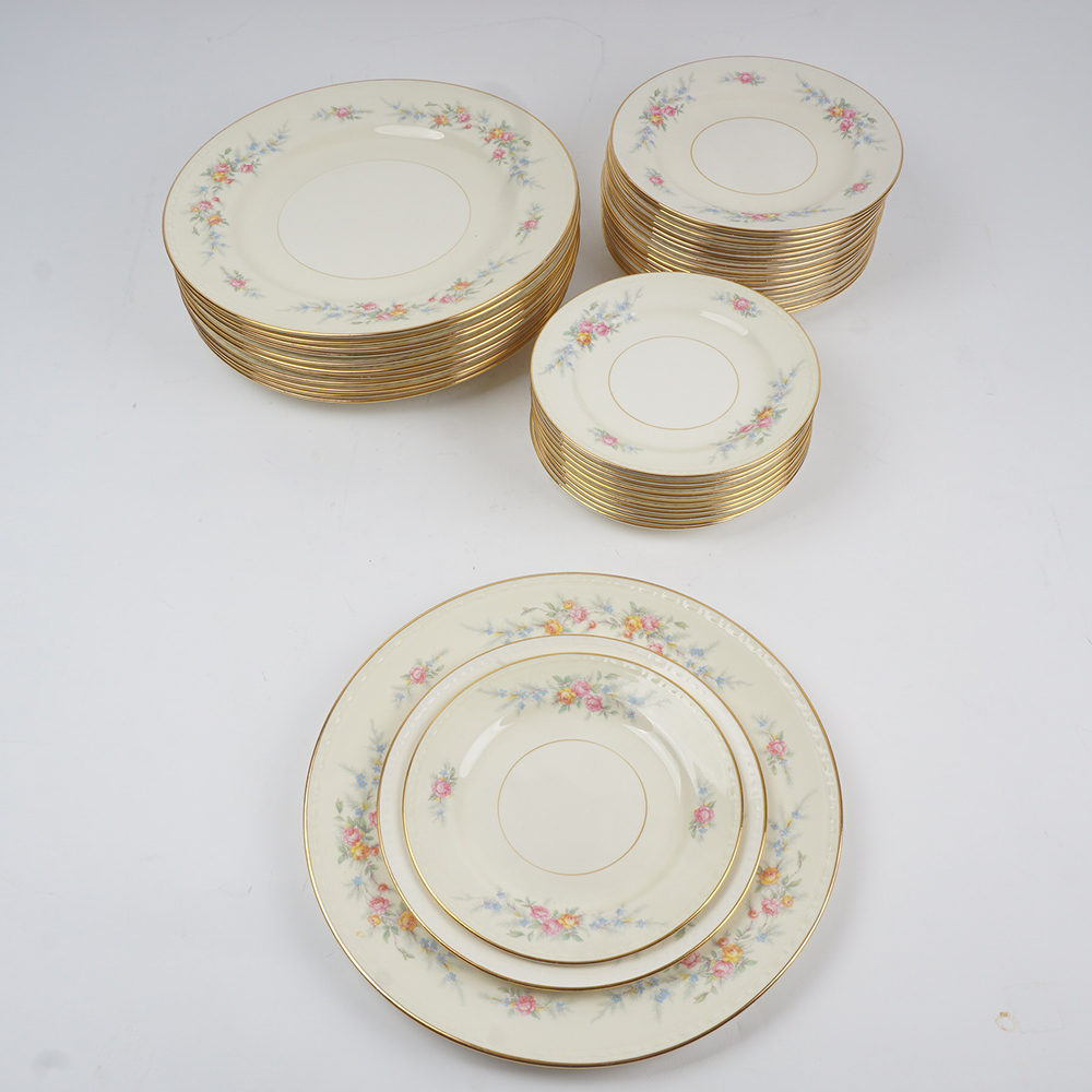 Homer Laughlin "Countess" Georgian Eggshell China Set