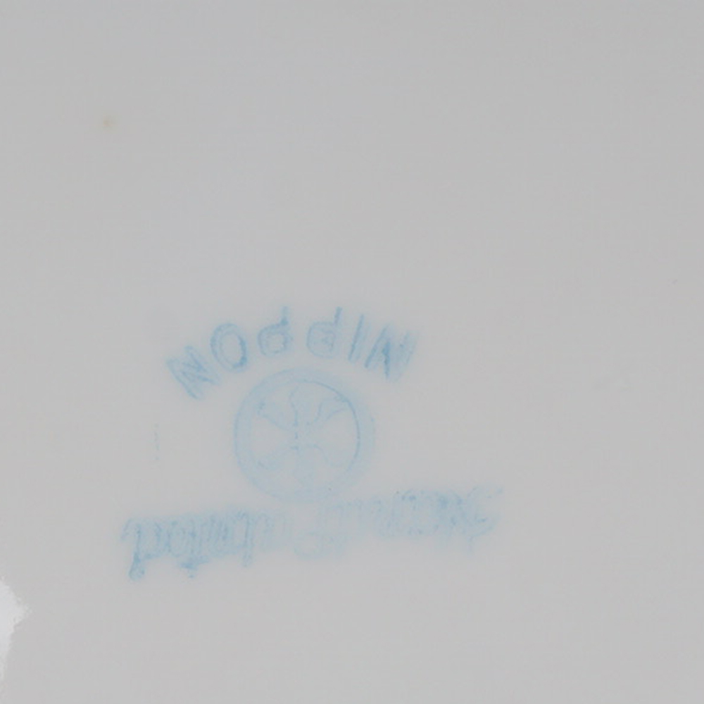 Vintage Hand Painted Nippon China Dessert Plate Set