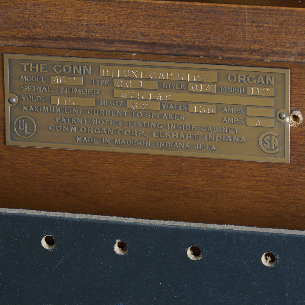 Vintage Conn Deluxe Caprice Organ