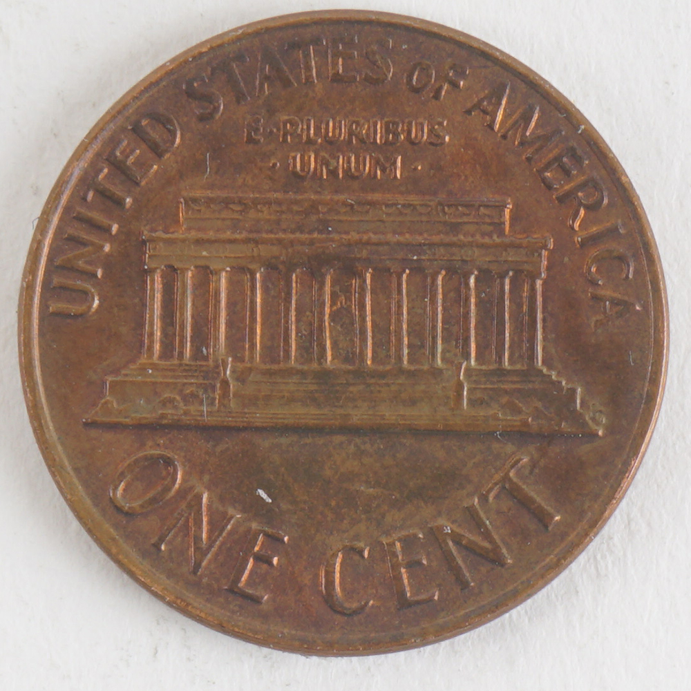 1969 United States Counterstamped Lincoln-Kennedy Penny