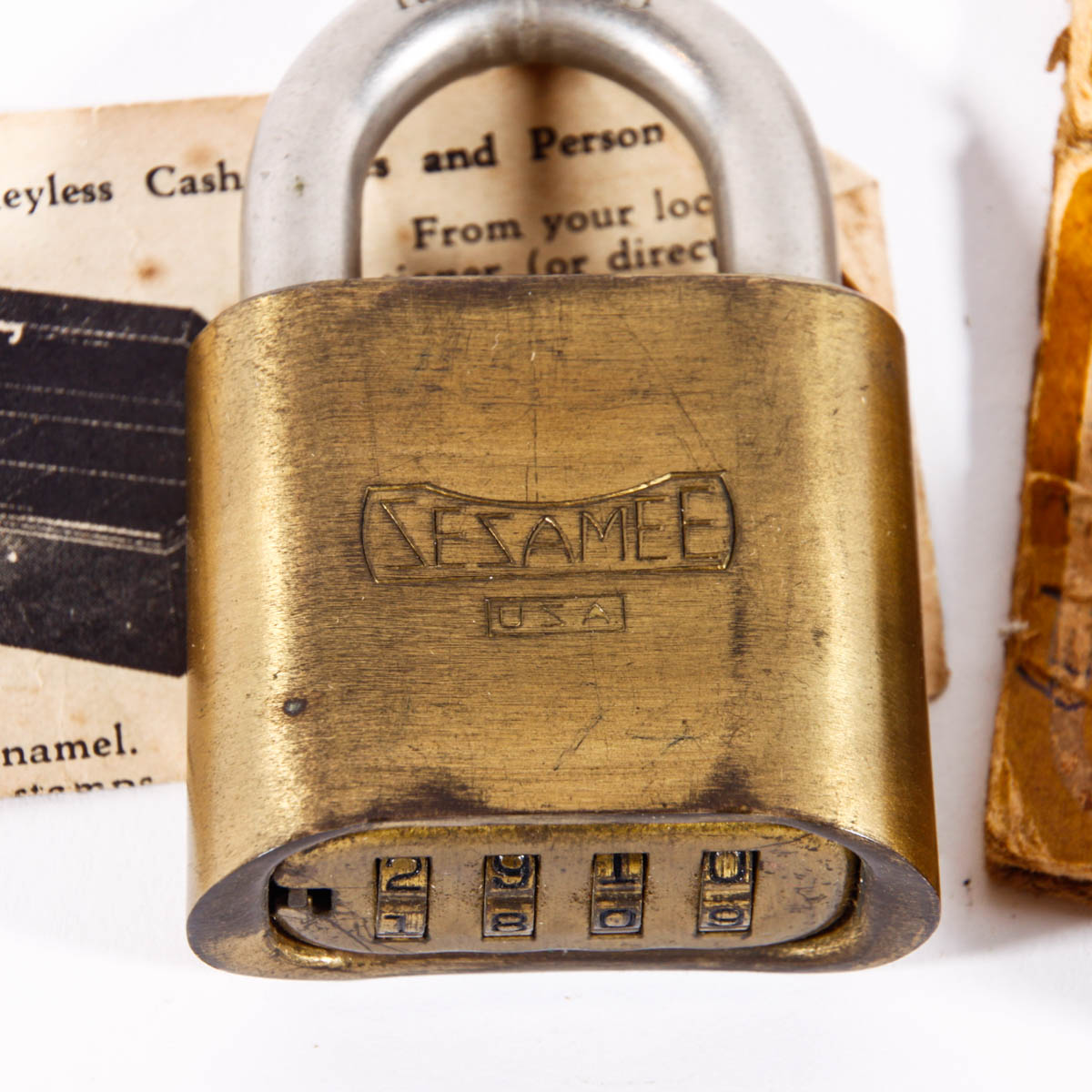 Pair of Vintage World War II Locks