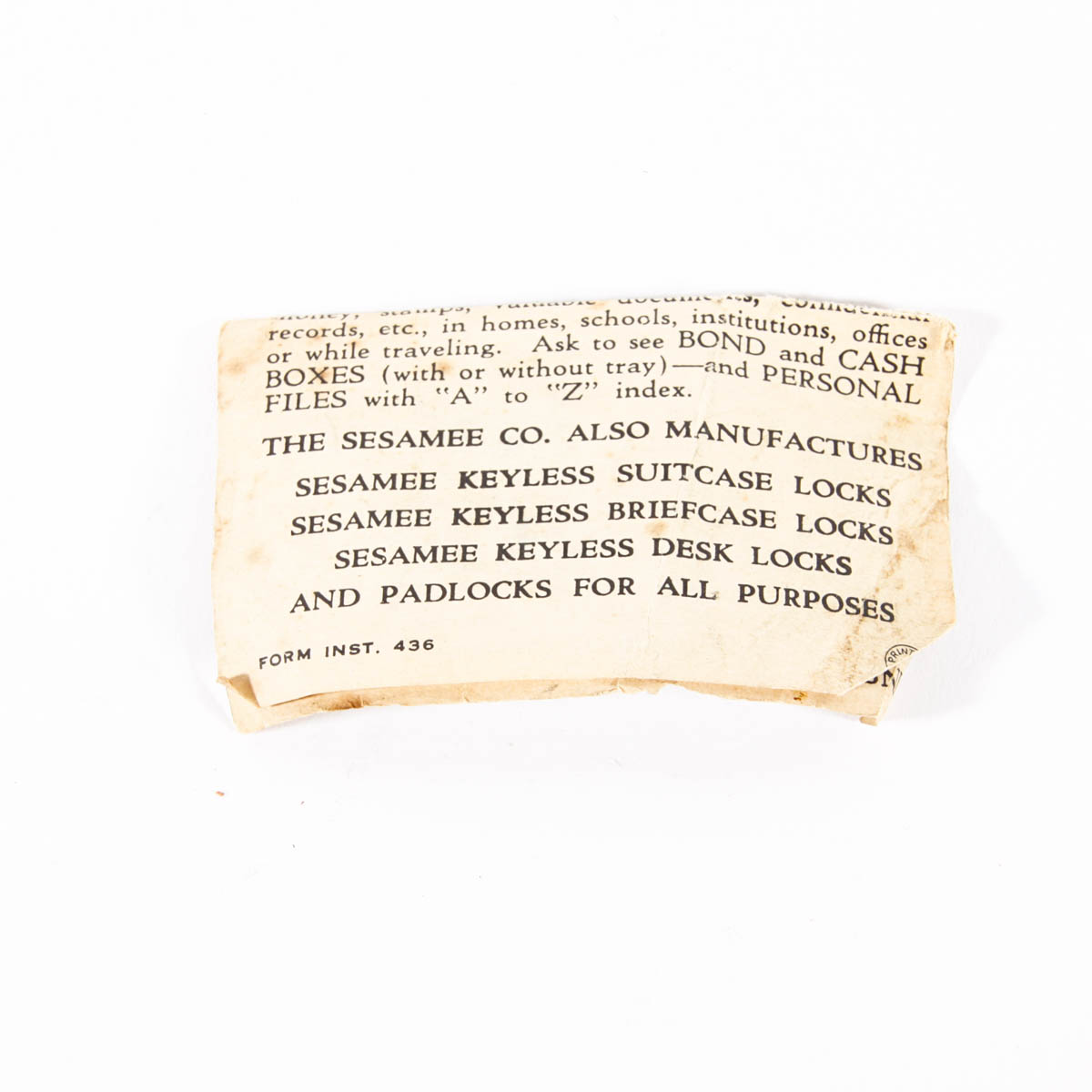 Pair of Vintage World War II Locks