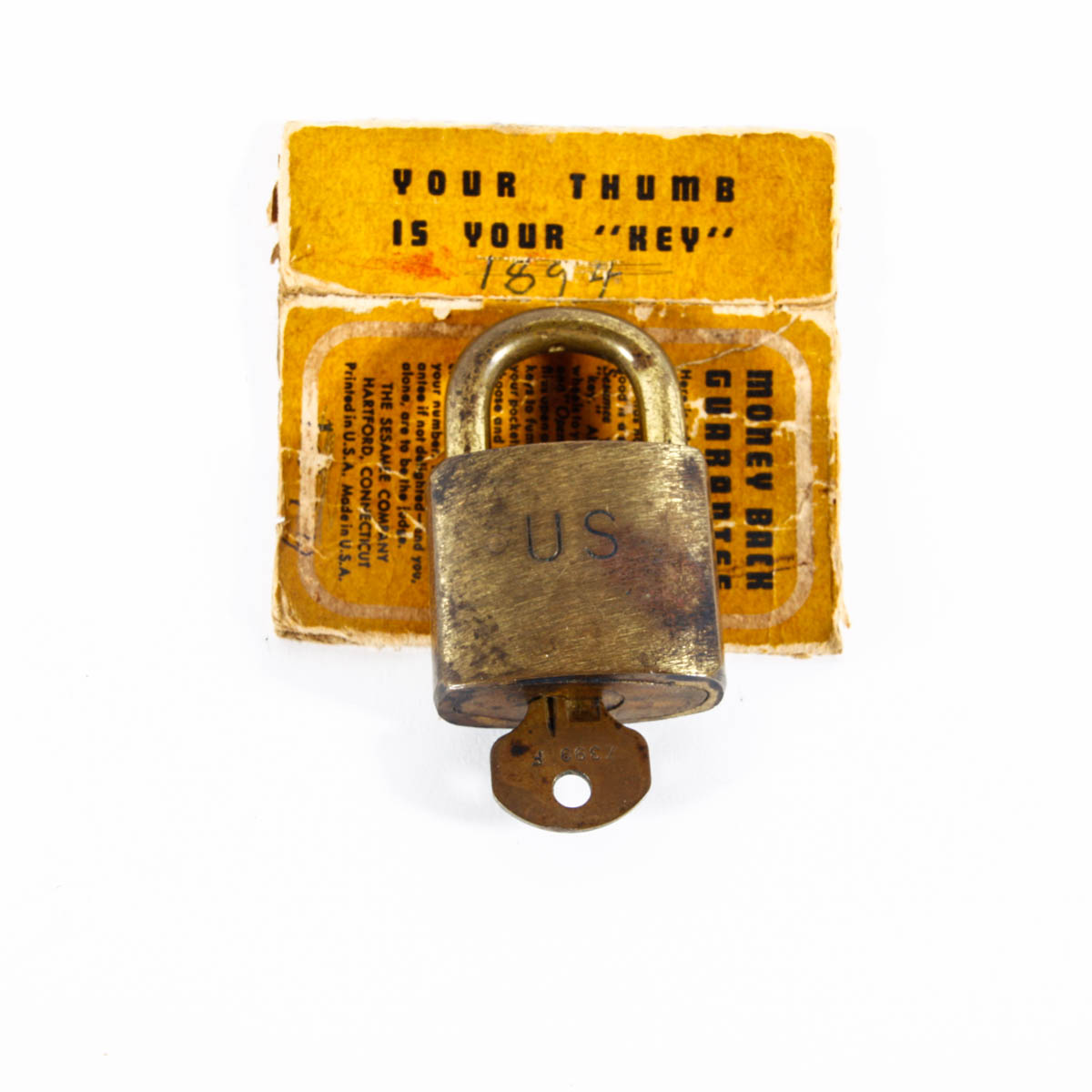 Pair of Vintage World War II Locks