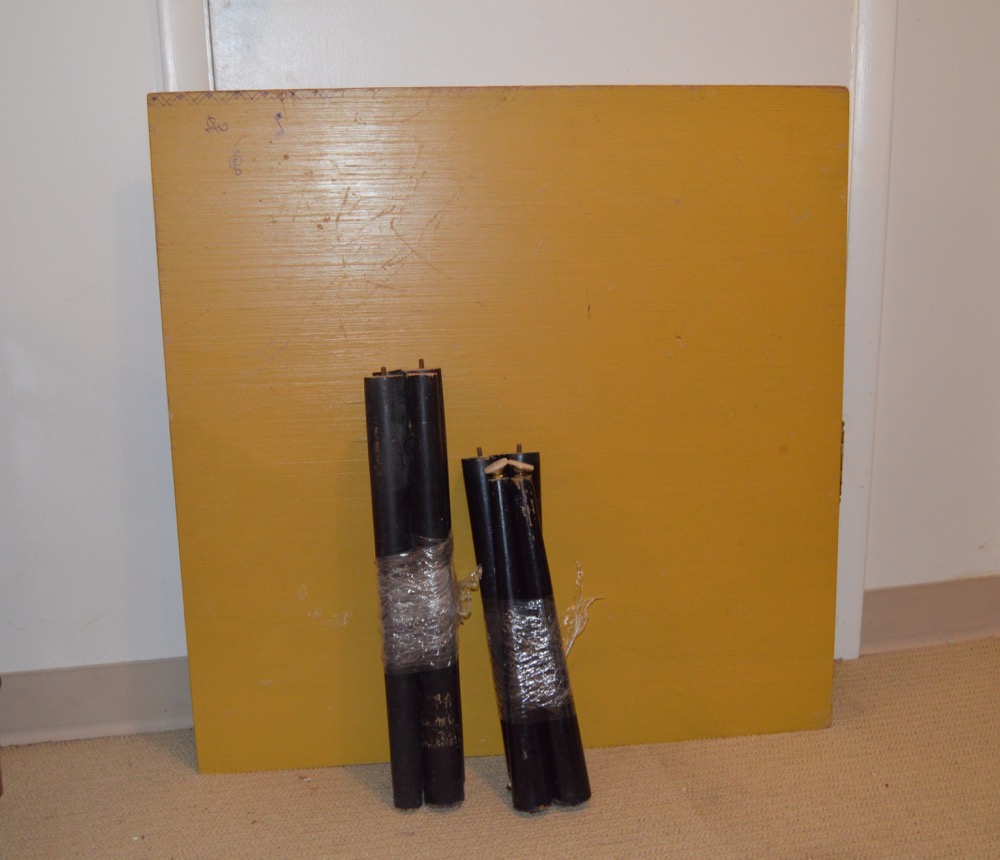 Vintage Hand Detailed Wood Table Top with Leg Sets