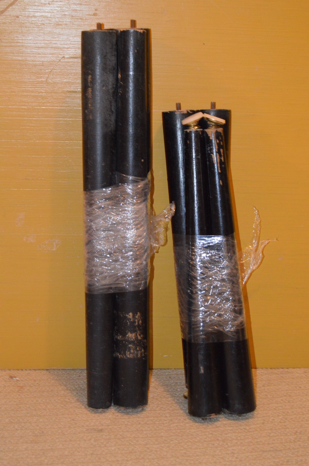 Vintage Hand Detailed Wood Table Top with Leg Sets