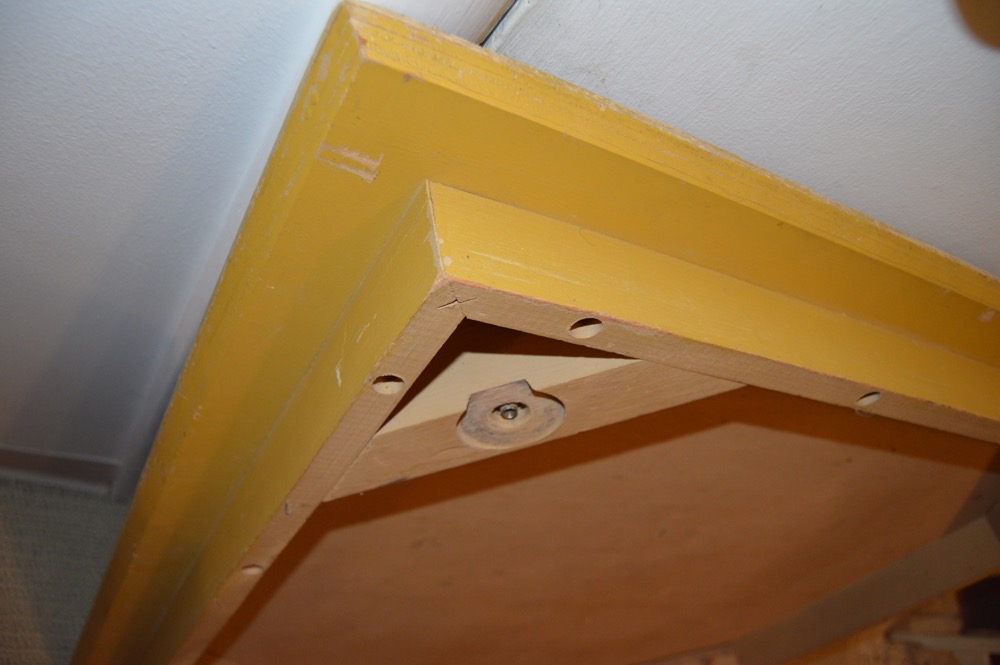 Vintage Hand Detailed Wood Table Top with Leg Sets