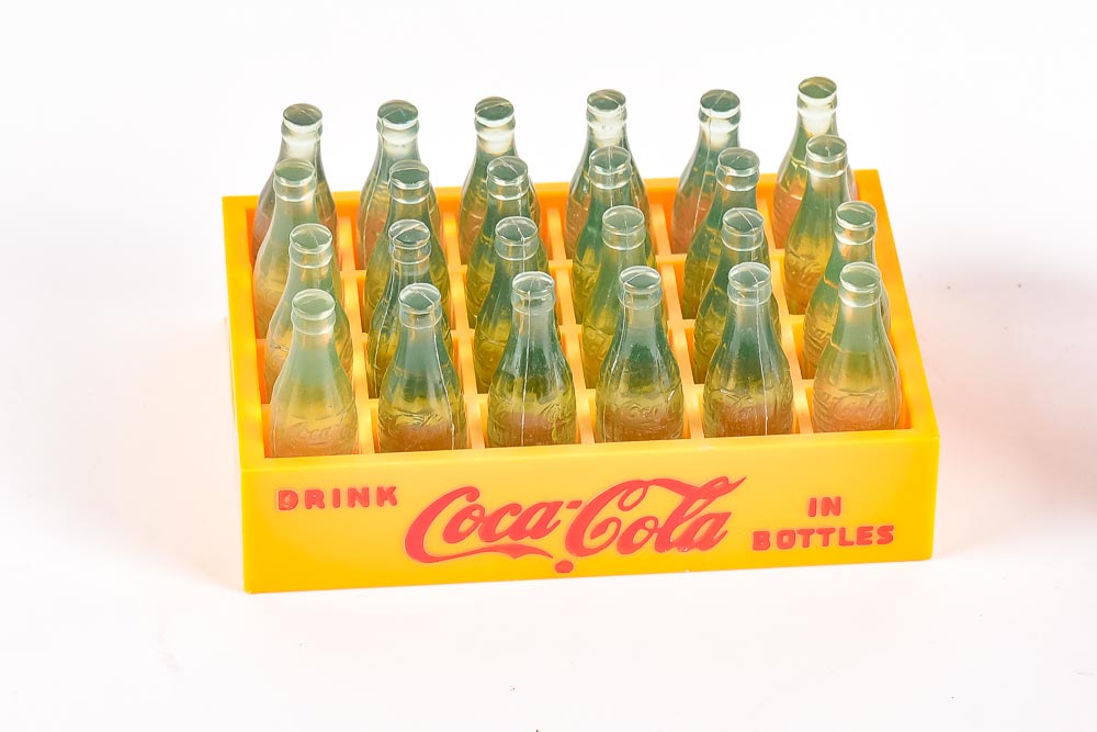 Vintage Buddy L Toy Coca-Cola Delivery Truck and Crate