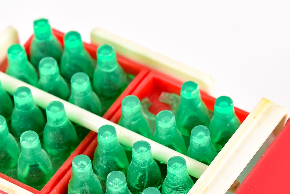 Vintage Buddy L Toy Coca-Cola Delivery Truck and Crate