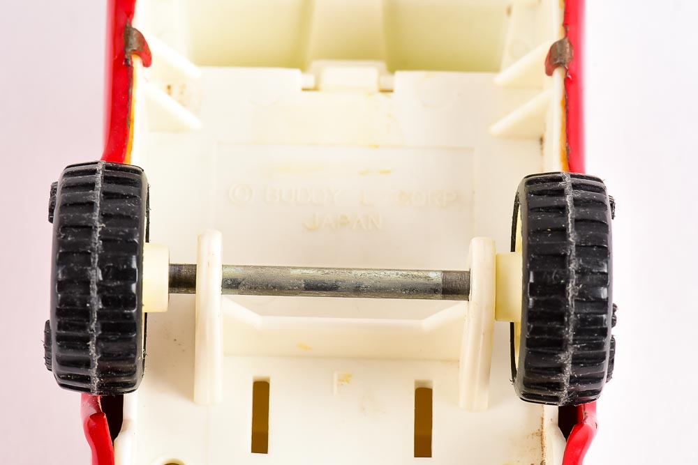 Vintage Buddy L Toy Coca-Cola Delivery Truck and Crate