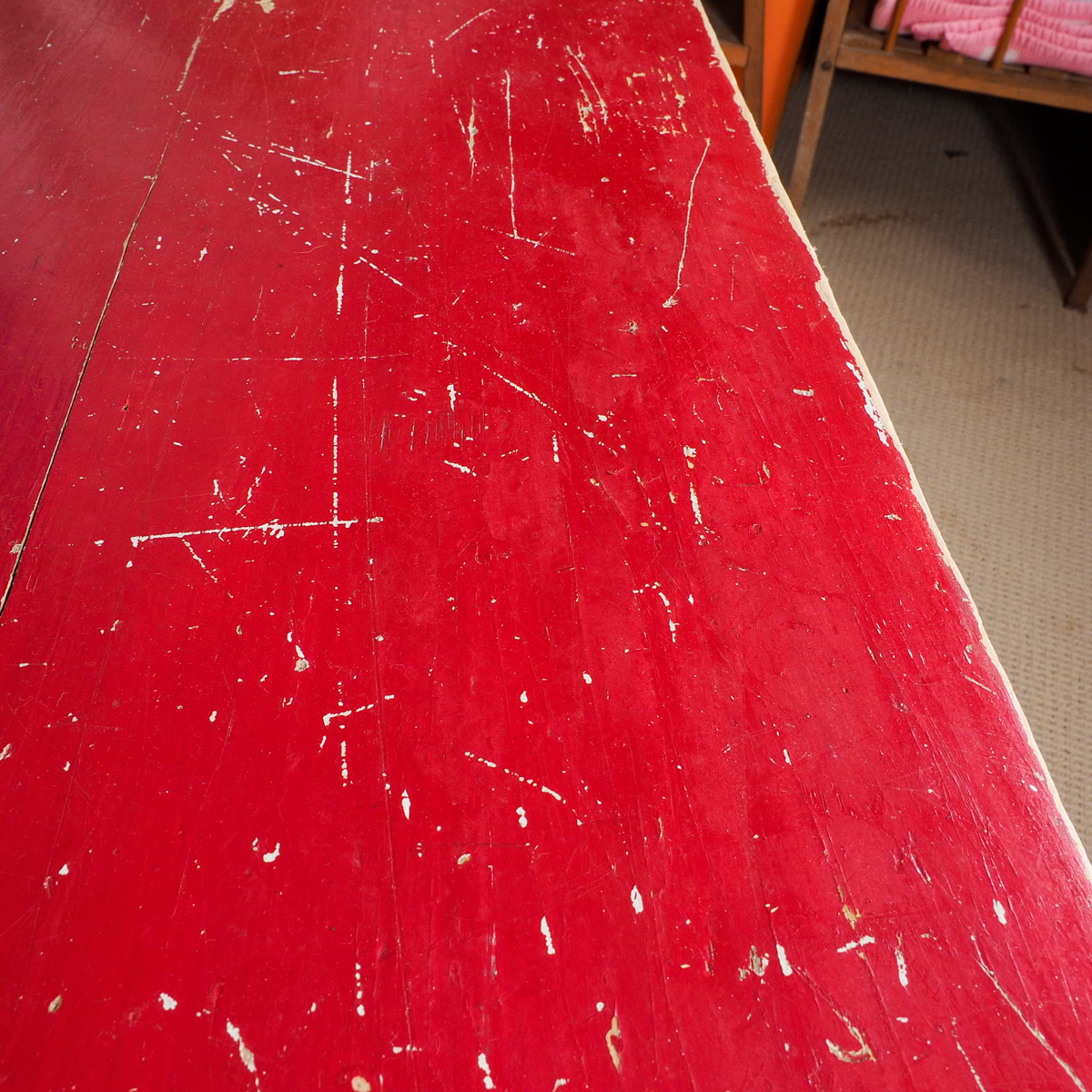 Hand Painted Vintage Children's Toy Chest