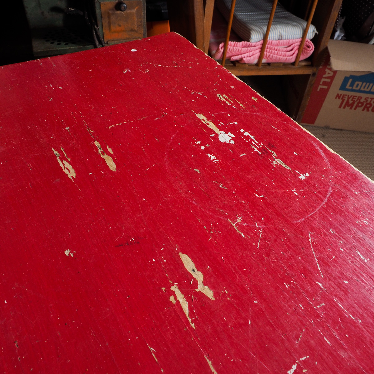 Hand Painted Vintage Children's Toy Chest