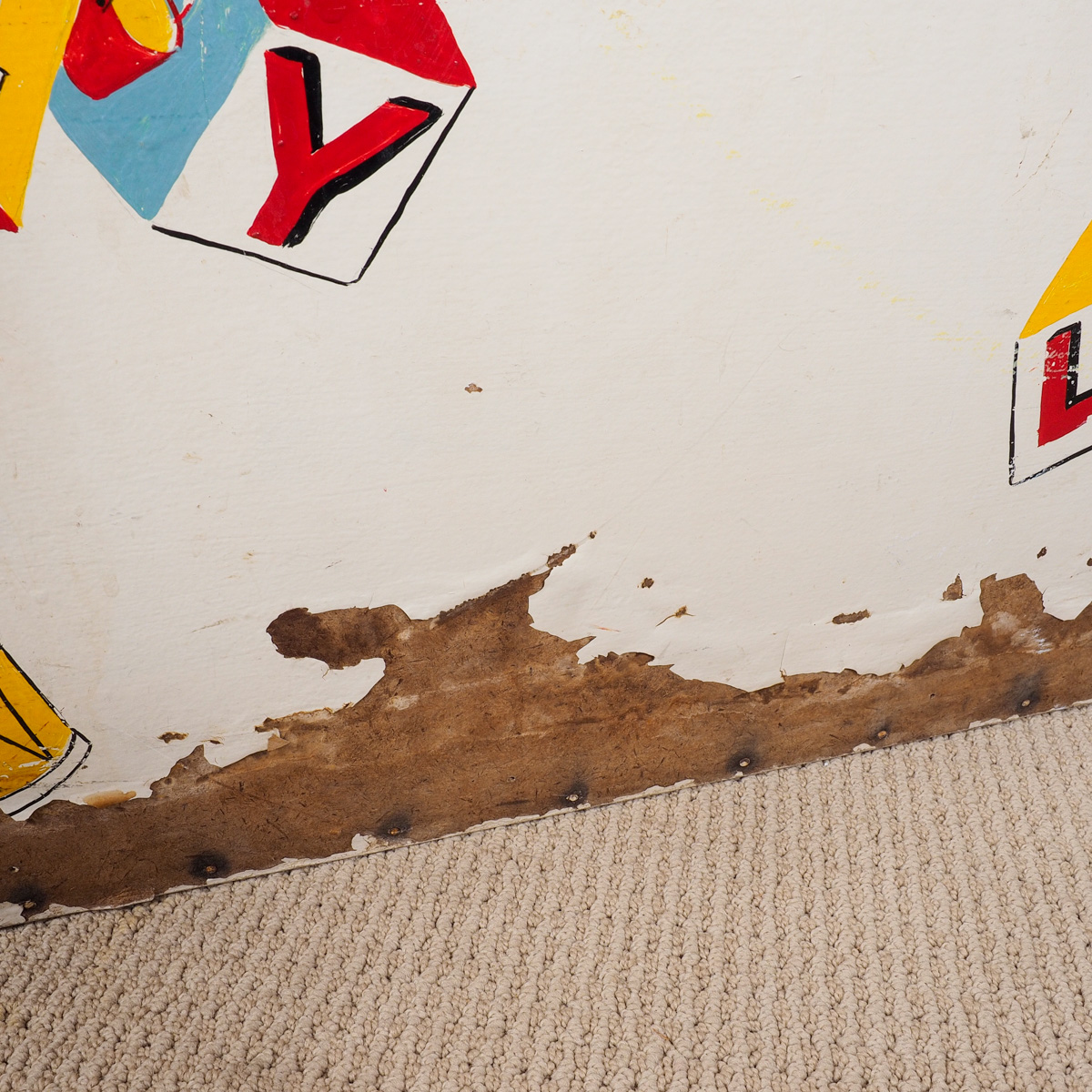 Hand Painted Vintage Children's Toy Chest