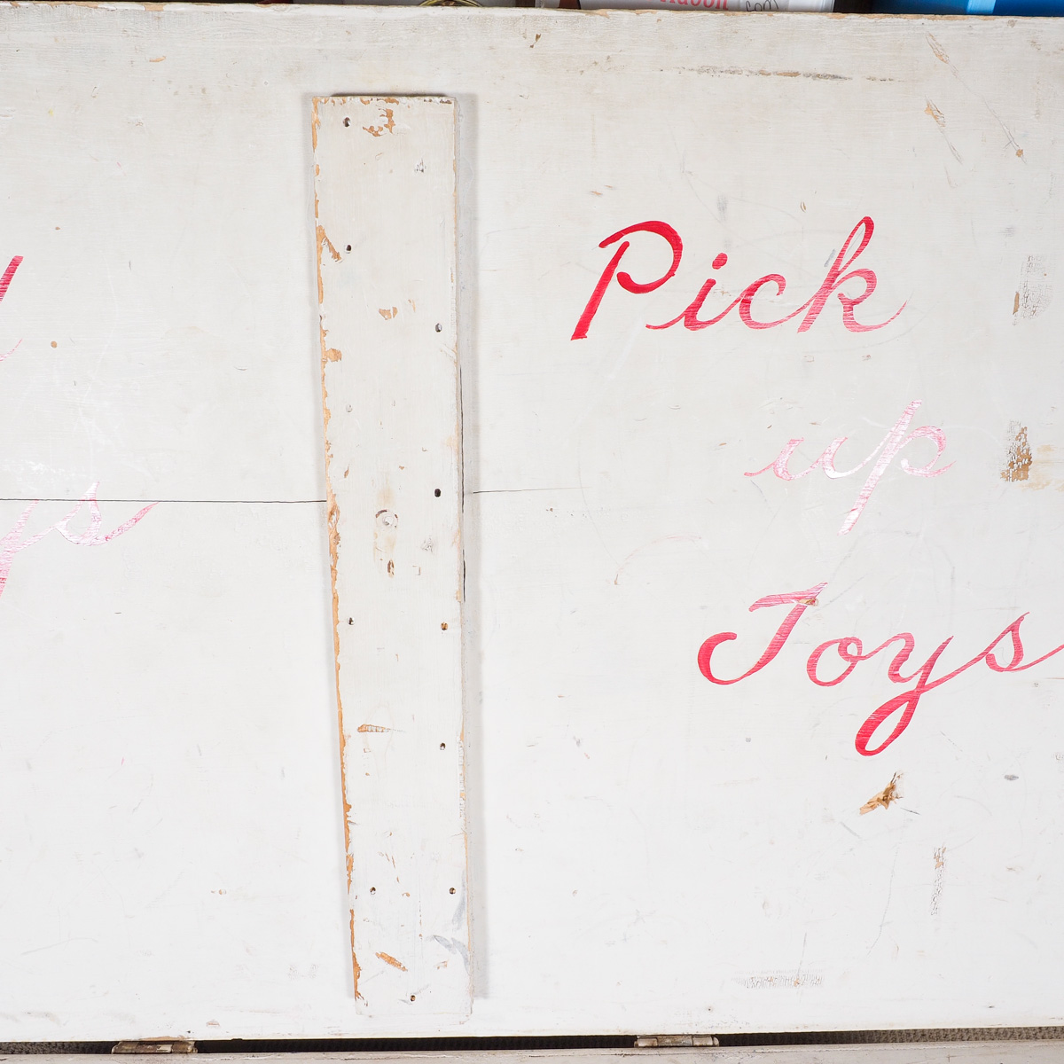 Hand Painted Vintage Children's Toy Chest