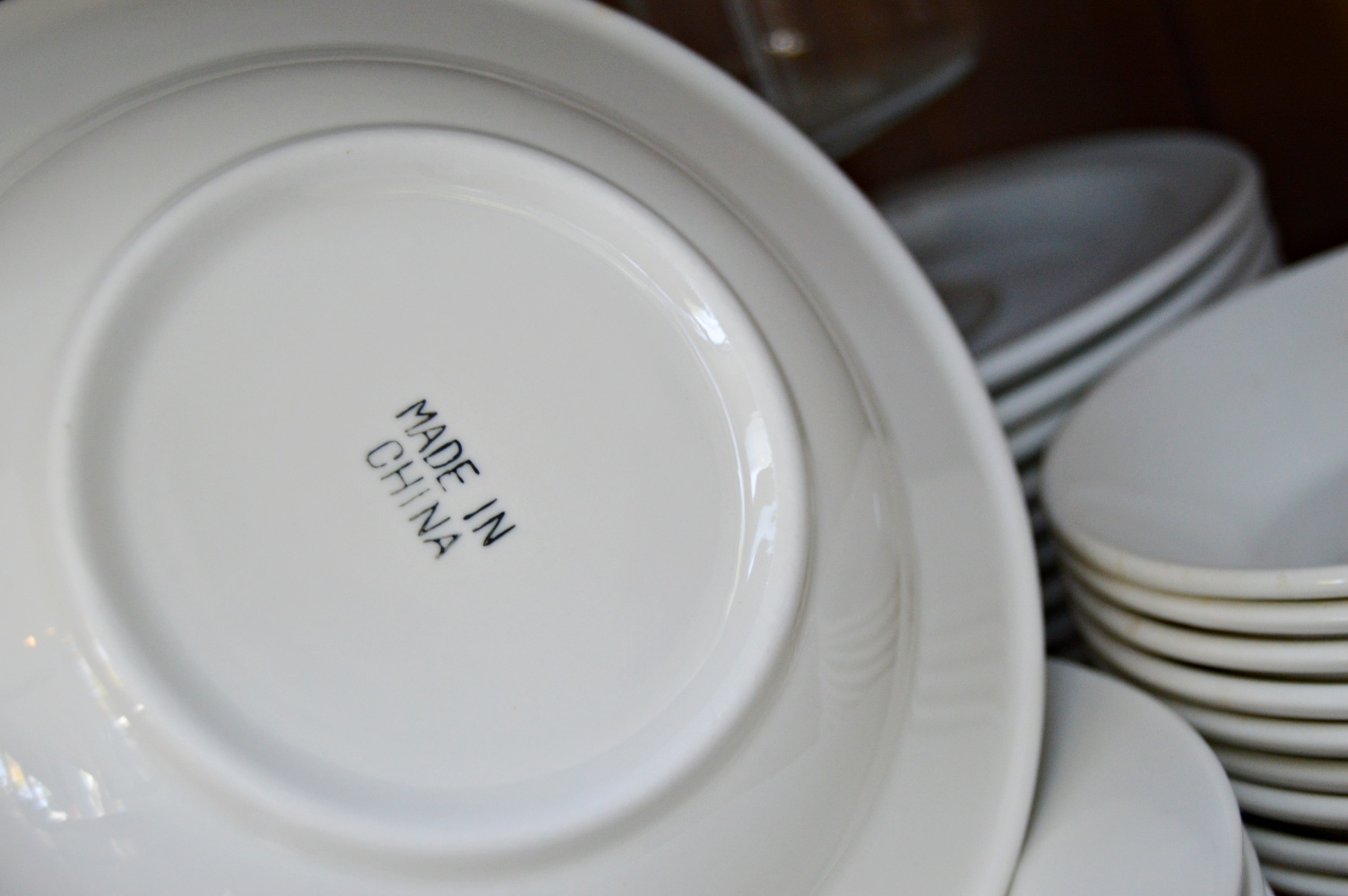 Wedgwood "Midwinter" Stonehenge Dishware, Vintage Glassware