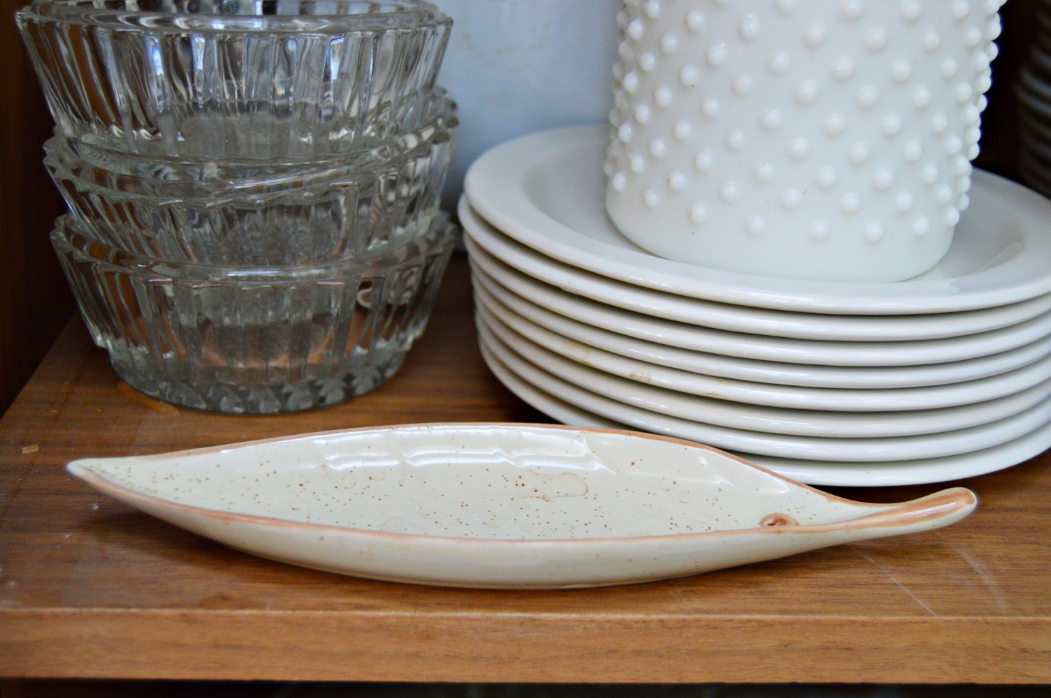 Wedgwood "Midwinter" Stonehenge Dishware, Vintage Glassware