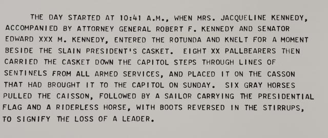 Andy Warhol Original Serigraph and Teletype from "Flash - November 22, 1963" Portfolio