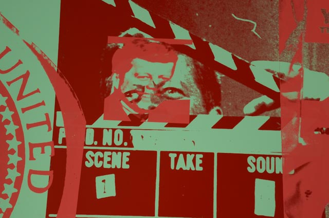 Andy Warhol Original Serigraph and Teletype from "Flash - November 22, 1963" Portfolio