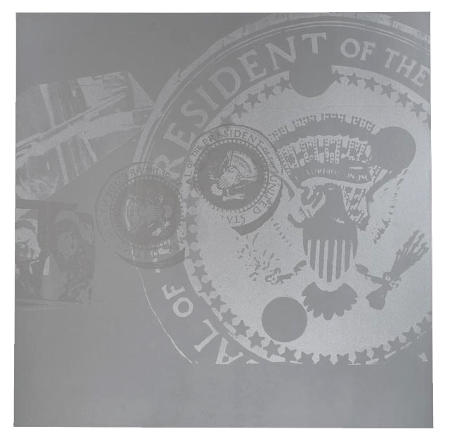 Andy Warhol Original Serigraph and Teletype from "Flash - November 22, 1963" Portfolio