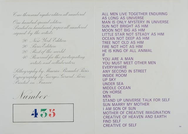 Asger Jorn Limited Edition Lithograph on Paper from One Cent Life Portfolio