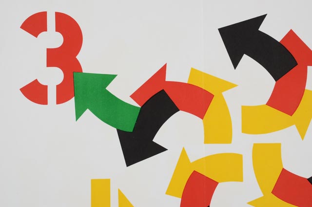 Robert Indiana Limited Edition Lithograph on Paper "Four Winds" from One Cent Life Portfolio