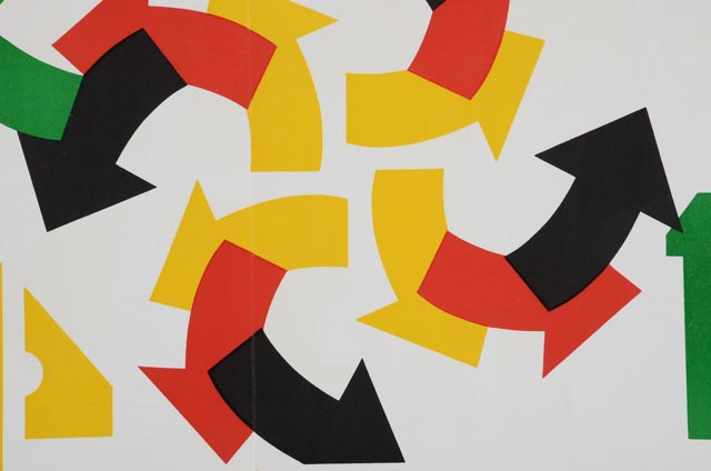 Robert Indiana Limited Edition Lithograph on Paper "Four Winds" from One Cent Life Portfolio