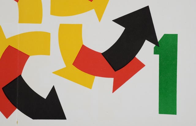 Robert Indiana Limited Edition Lithograph on Paper "Four Winds" from One Cent Life Portfolio