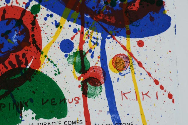 Sam Francis Limited Edition Lithograph &Walasse Ting &Karel Appel