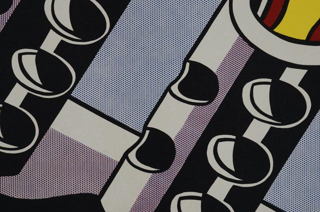 Roy Lichtenstein Hand-Pulled Lithograph "As I Opened Fire" Triptych