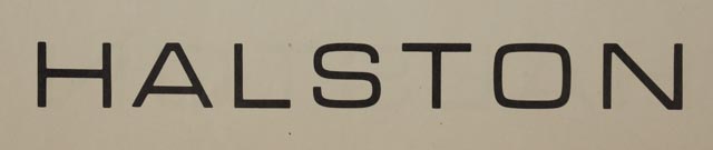 Double-Sided Offset Lithograph of Andy Warhol Advertisements for Halston