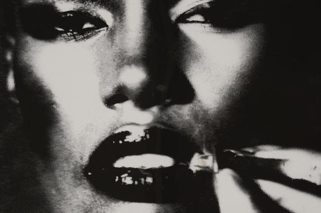 Pair of Prints on Celluloid Acetate of Grace Jones with "Nightclubbing" Poster