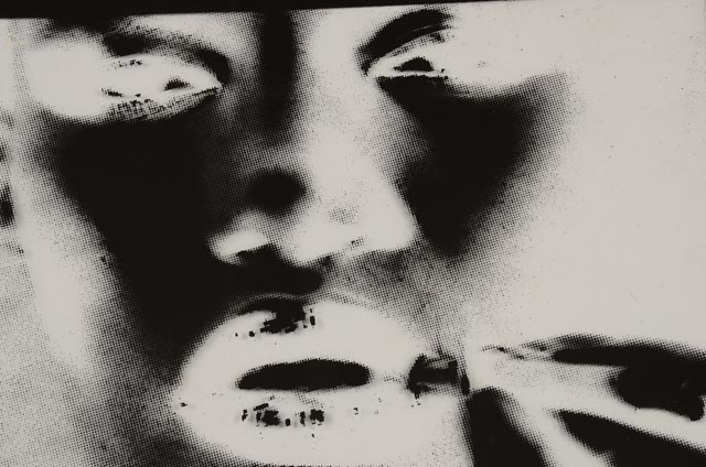 Pair of Prints on Celluloid Acetate of Grace Jones with "Nightclubbing" Poster