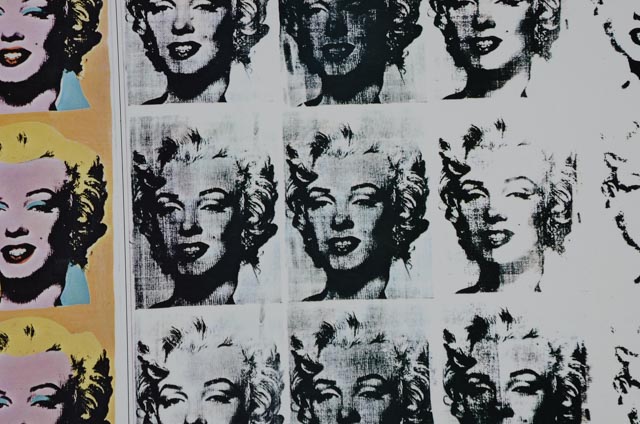 Offset Lithograph Poster After Andy Warhol's "Marilyn Diptych"