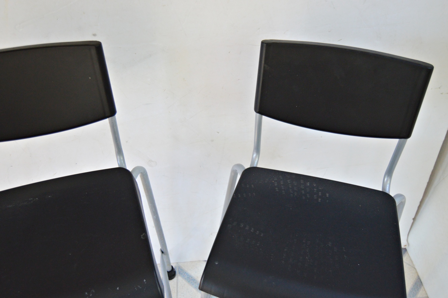 Two Ikea Stig Bar Stools