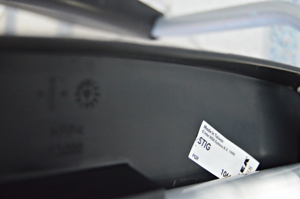 Two Ikea Stig Bar Stools