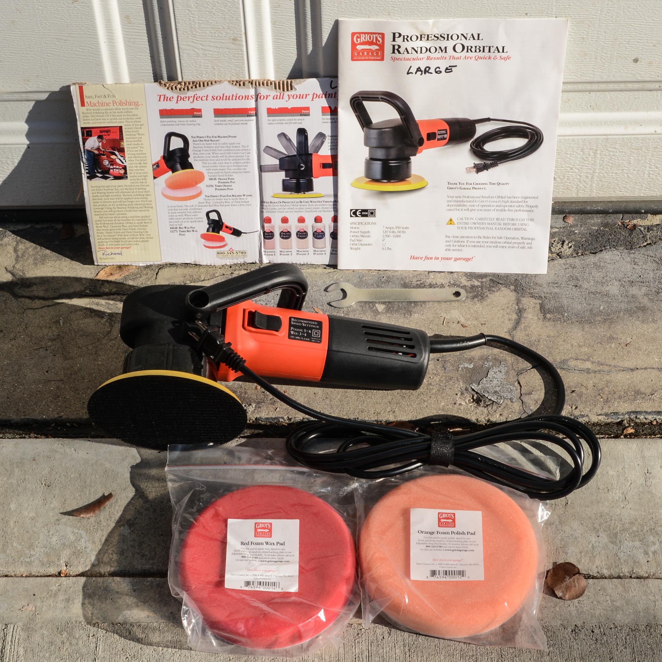 Griots Orbital Auto Buffer and Polisher