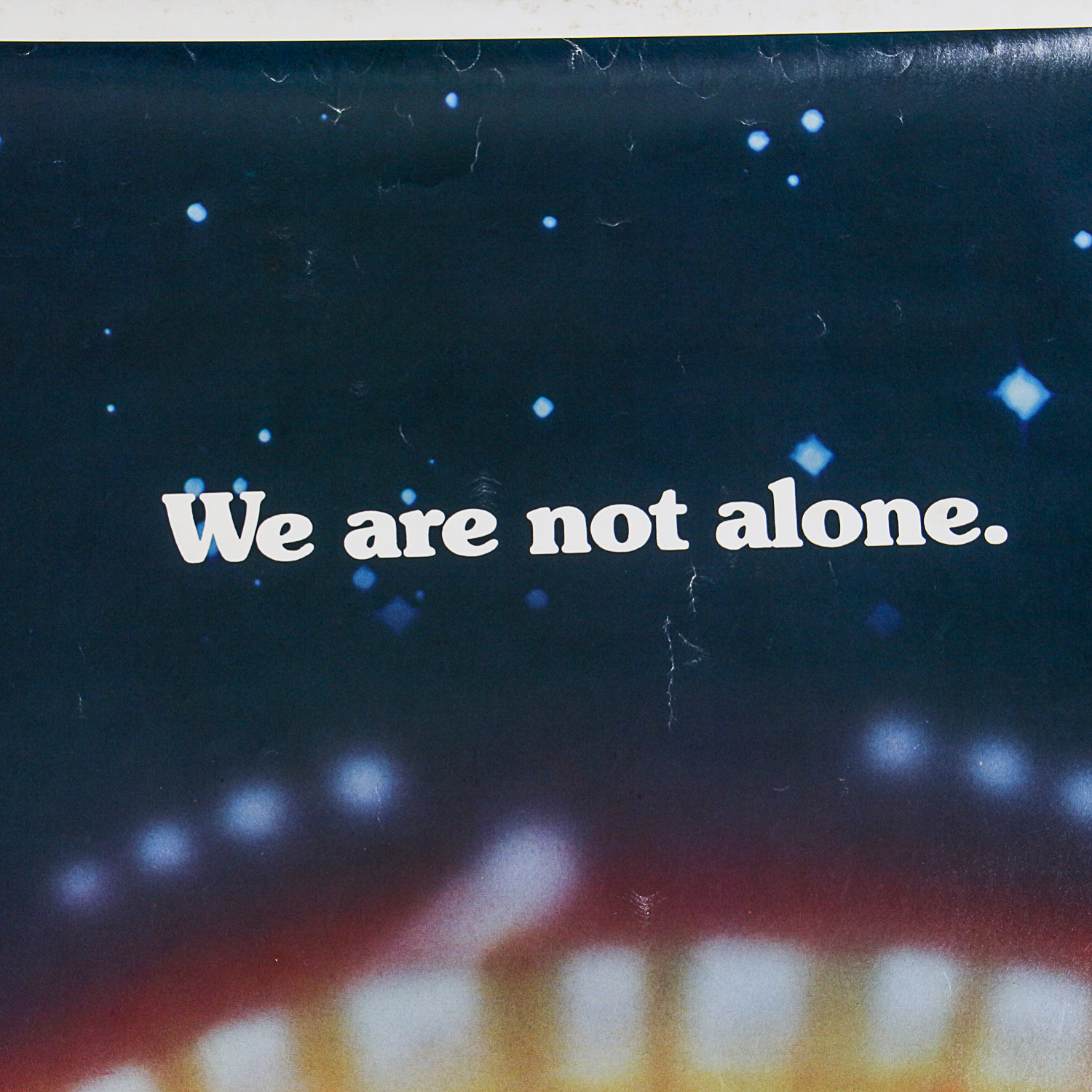 Vintage Close Encounters of the Third Kind Movie Poster