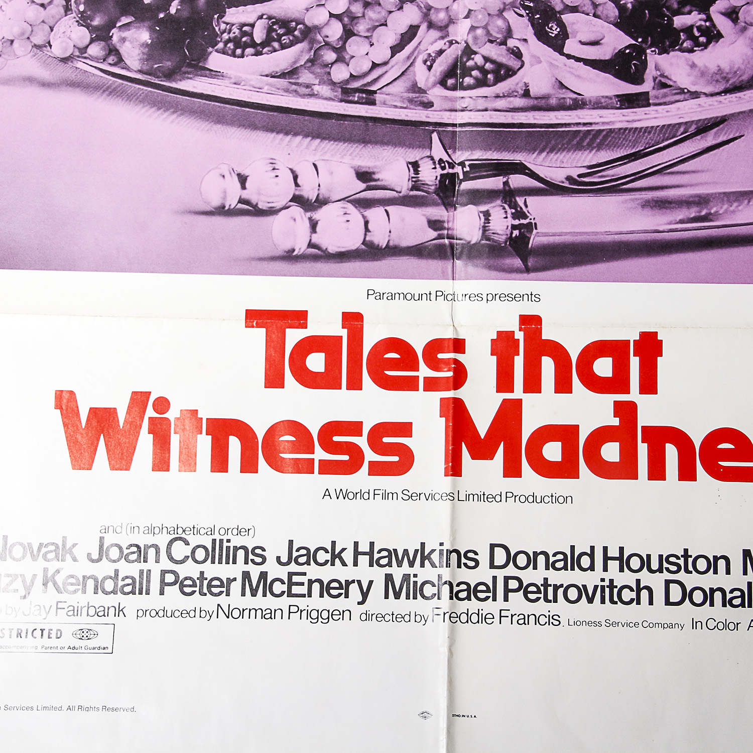 Vintage Tales that Witness Madness Movie Poster