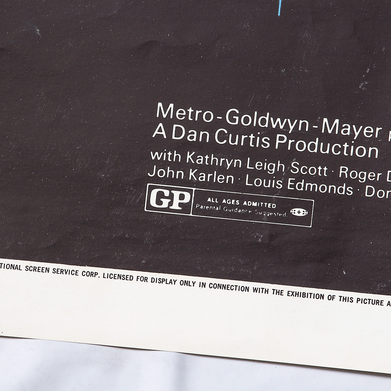 Vintage House of Dark Shadows Movie Poster