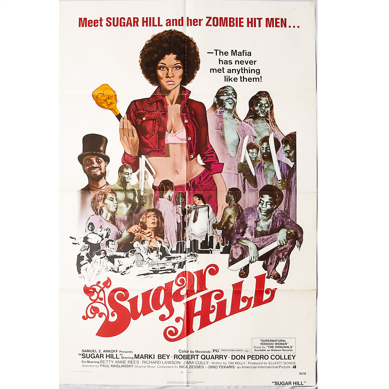 Vintage Sugar Hill Movie Poster