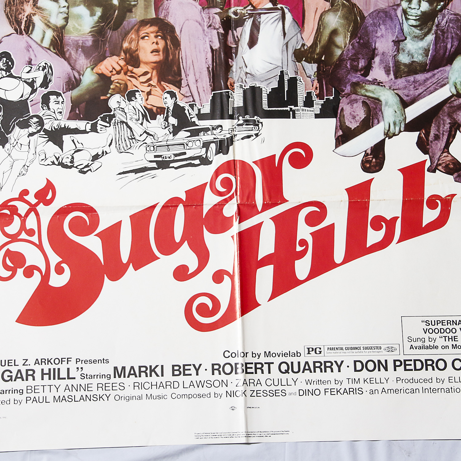 Vintage Sugar Hill Movie Poster