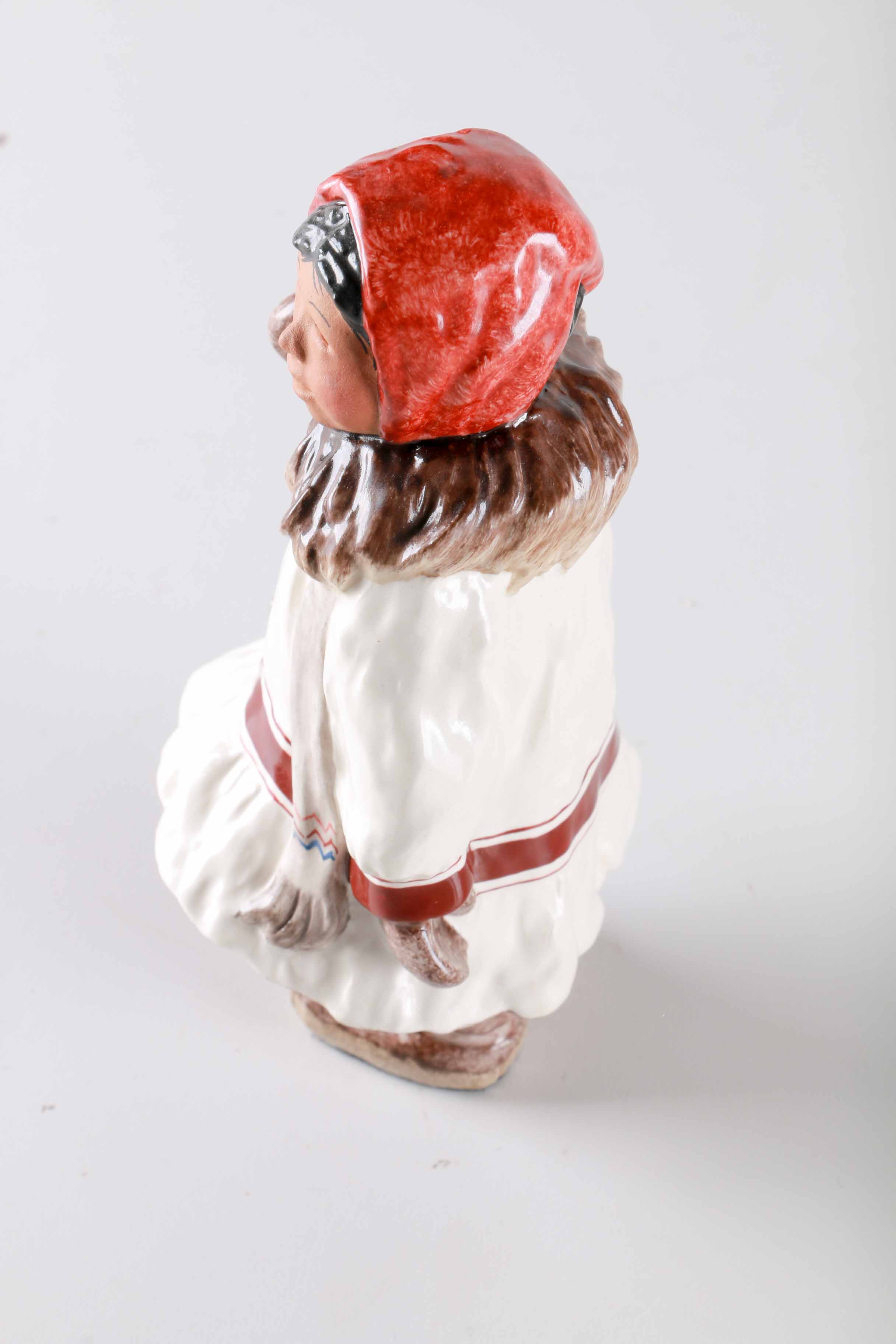 C. Alan Johnson Ceramic Inuit Figurines