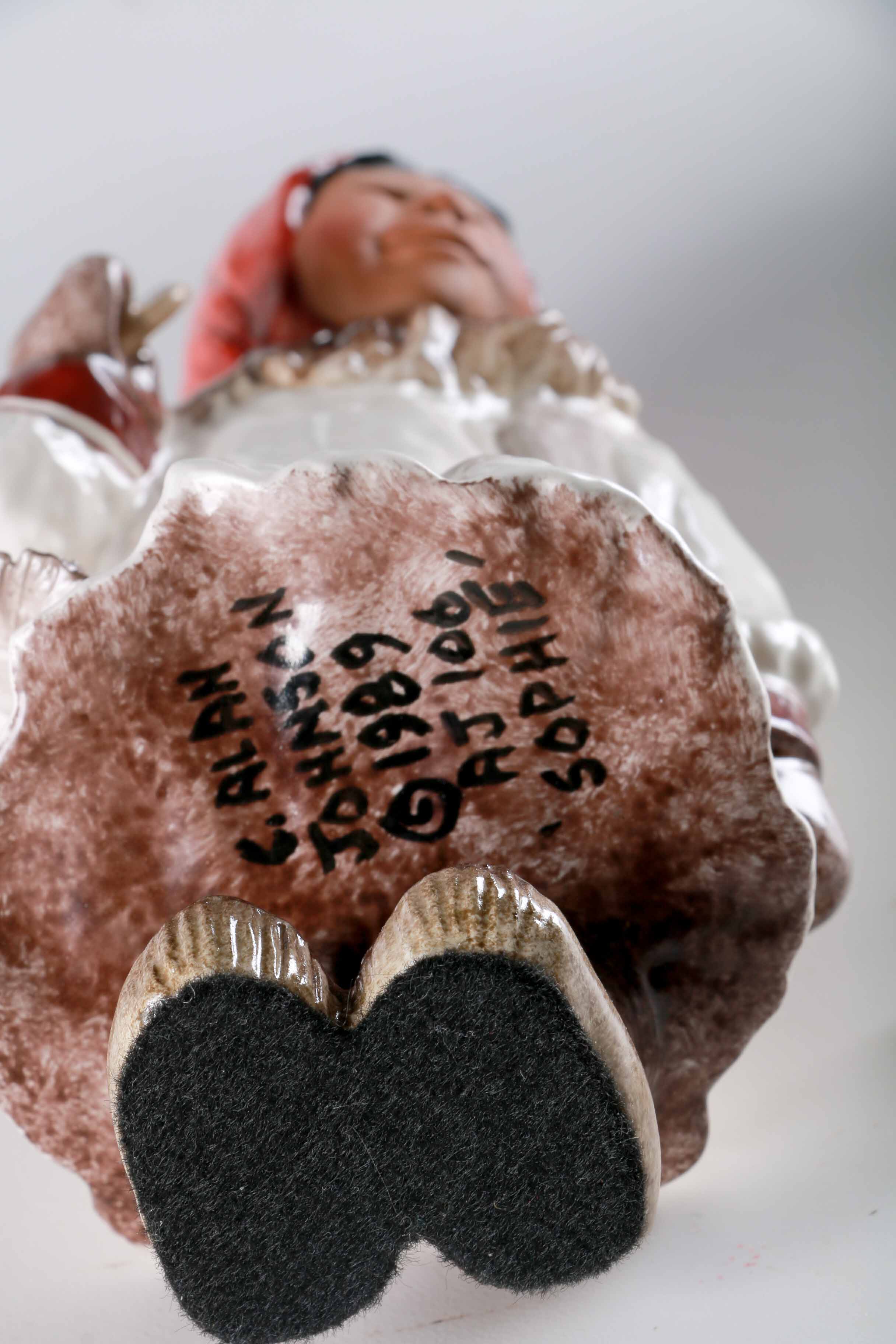 C. Alan Johnson Ceramic Inuit Figurines