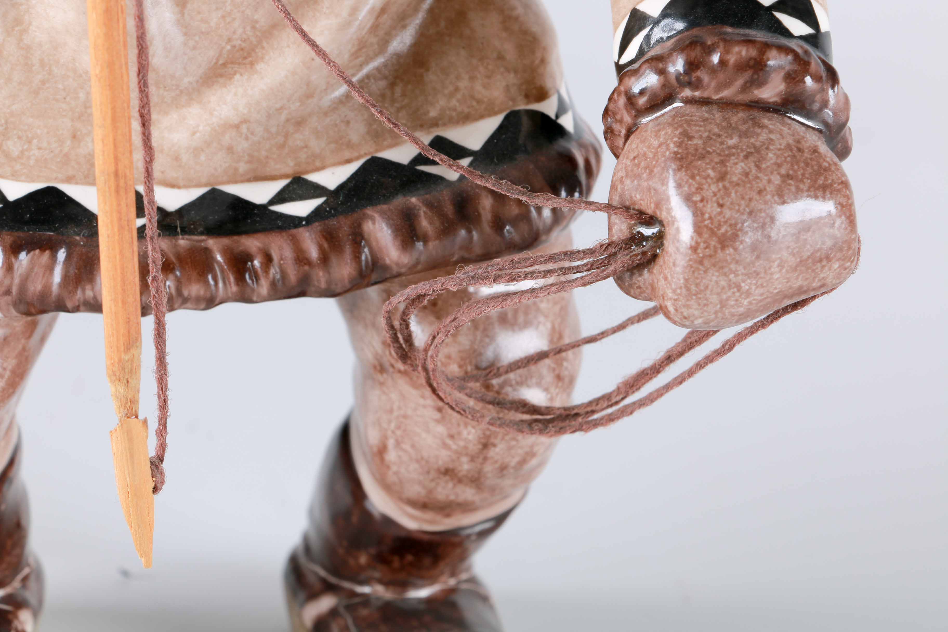 C. Alan Johnson Ceramic Inuit Figurines