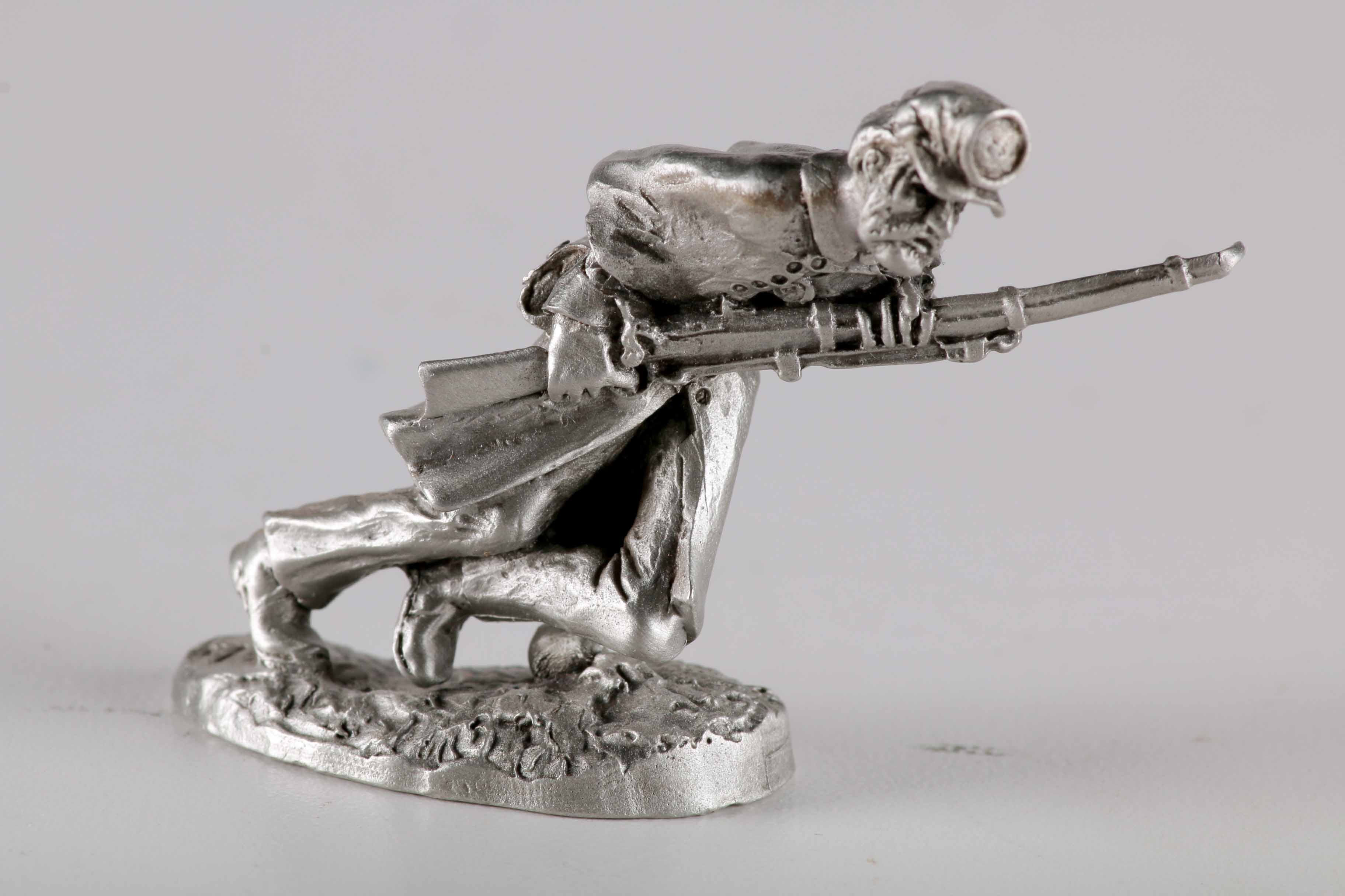 Pewter Civil War Figurines and Finch Figurine